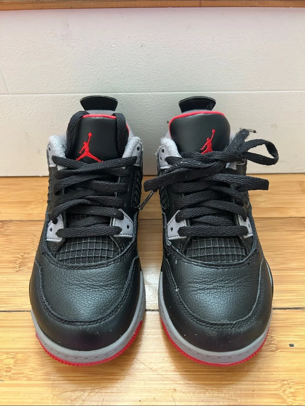 Jordan 11 Retro Kids Black/Gray/Red  Sneakers